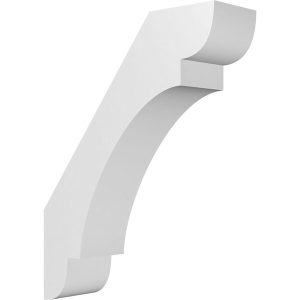 Ekena Millwork 6-in. W x 20-in. D x 26-in. H Olympic Architectural Grade PVC Knee Brace BRCP06X20X26OLY - main